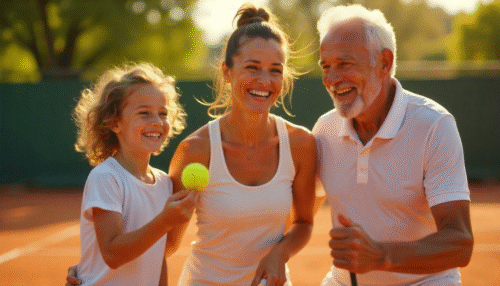 Dlaczego tenis to sport dla każdego wieku?